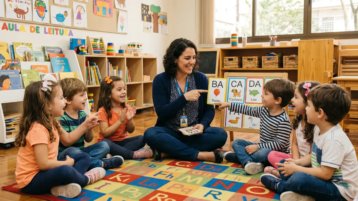 Consciência fonológica na educação infantil