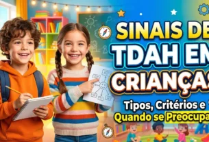 Sinais de TDAH em crianças: tipos, critérios e quando se preocupar 3 Sinais de TDAH em crianças