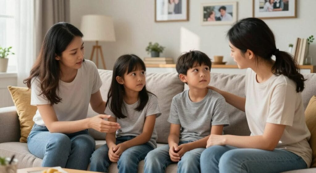como falar de divórcio com os filhos de forma saudável