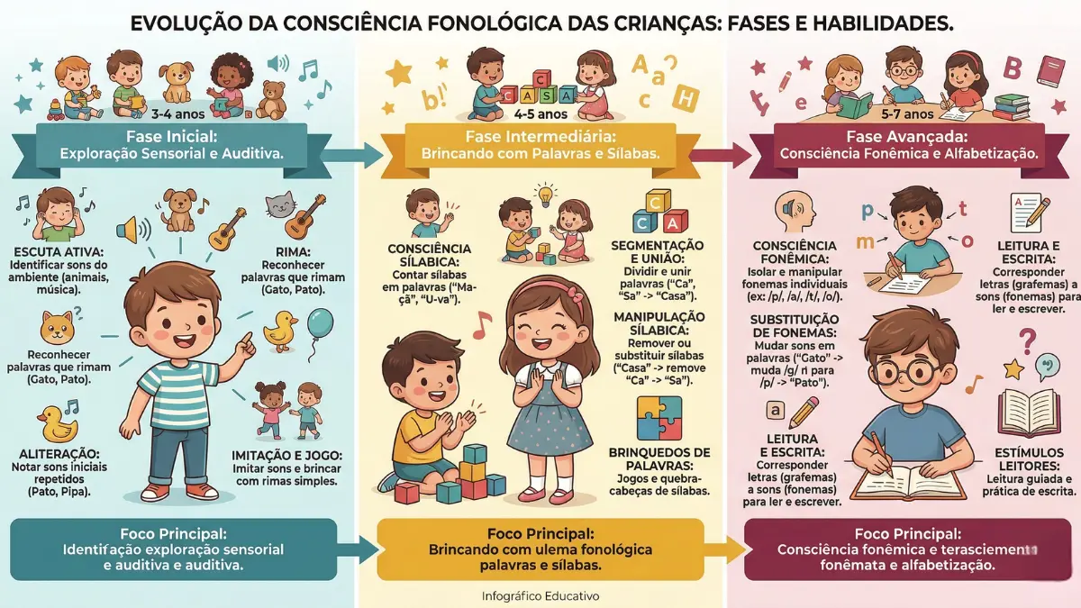 Consciência fonológica na educação infantil 3 consciência fonológica.