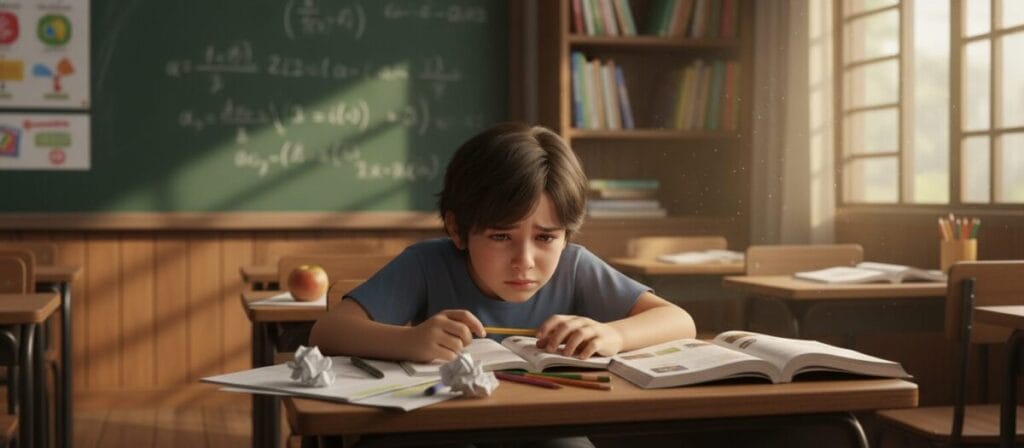 7 SINAIS QUE SEU FILHO NÃO ESTÁ PRESTANDO ATENÇÃO NAS AULAS.