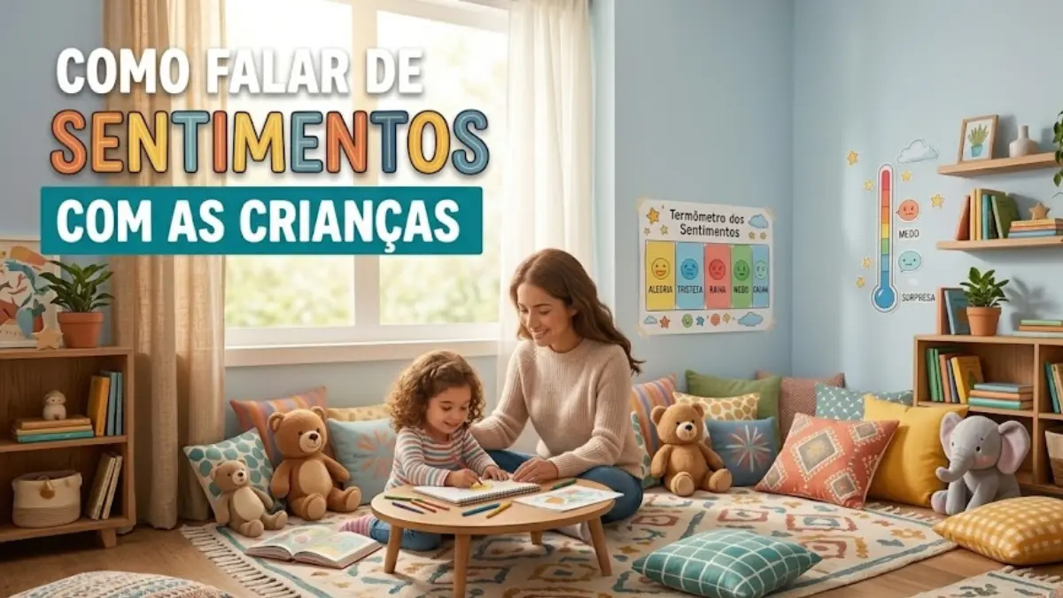 Como falar de sentimentos com as crianças e desenvolver a inteligência emocional desde cedo