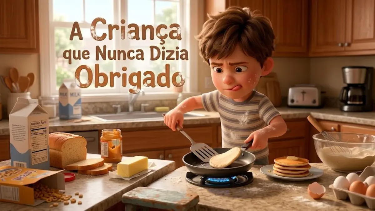 A Criança que Nunca Dizia Obrigado — História Infantil sobre Gratidão 1 A Criança que Nunca Dizia Obrigado