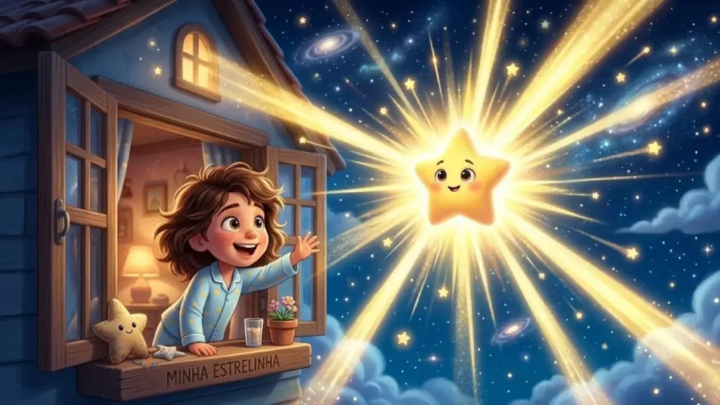 História Infantil de Deus A Estrelinha Pipoca e o Rei do Céu