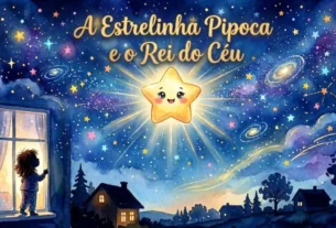 História Infantil de Deus A Estrelinha Pipoca e o Rei do Céu