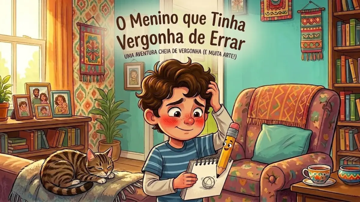 História infantil curta - O Menino que Tinha Vergonha de Errar 7 Historia infantil curta O Menino que Tinha Vergonha de Errar