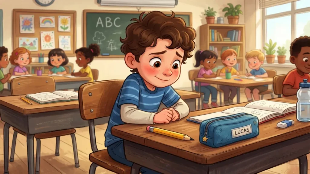 História infantil curta - O Menino que Tinha Vergonha de Errar 2 Historia infantil