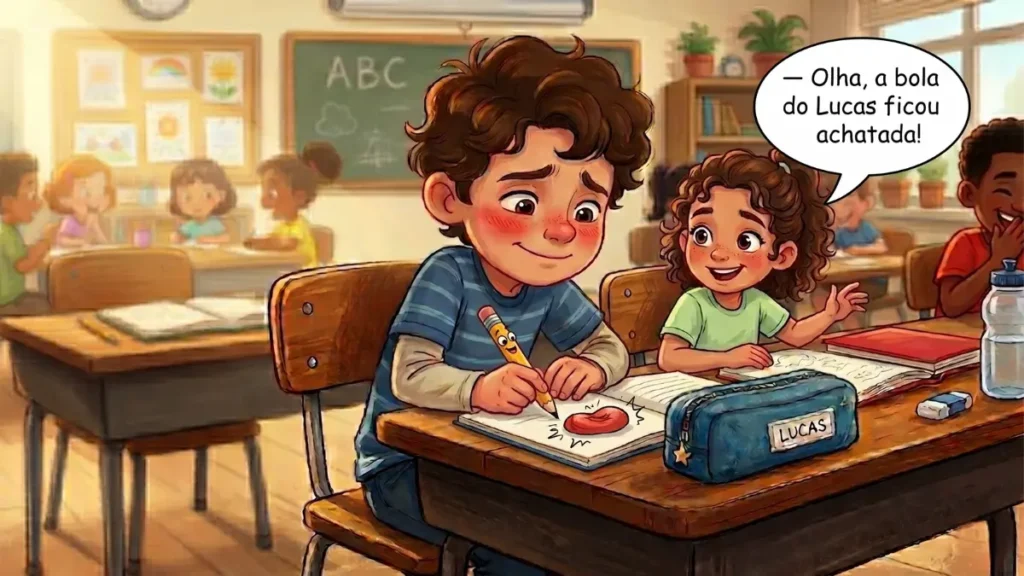 História infantil curta - O Menino que Tinha Vergonha de Errar 5 vergonha