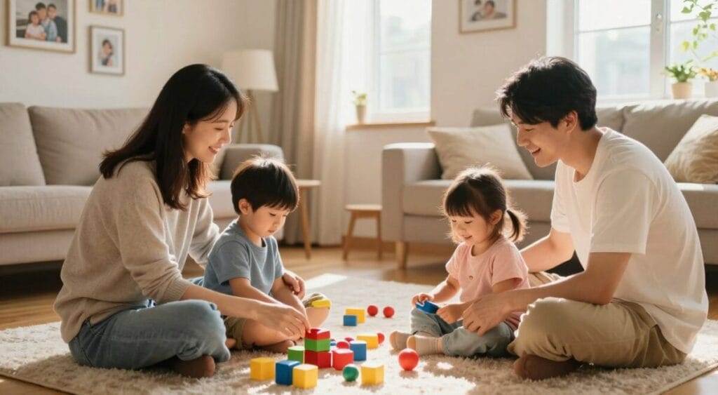 vínculo afetivo entre pais e filhos